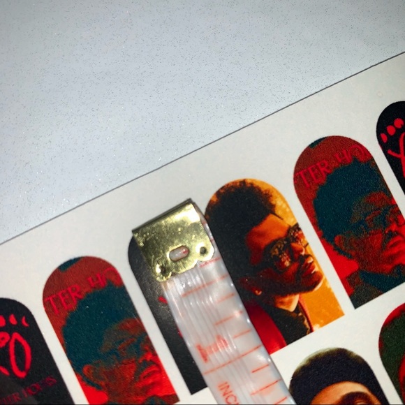 The Weeknd nail decals - Picture 5 of 6